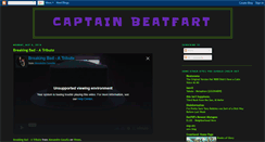 Desktop Screenshot of captainbeatfart.blogspot.com