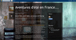 Desktop Screenshot of franceadventures2011.blogspot.com