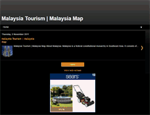 Tablet Screenshot of malaysiatourism11.blogspot.com