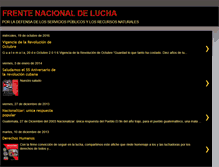 Tablet Screenshot of estamosdefrente.blogspot.com