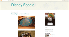 Desktop Screenshot of disneyfoodie.blogspot.com