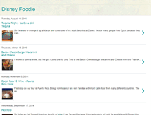 Tablet Screenshot of disneyfoodie.blogspot.com