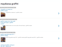 Tablet Screenshot of maydianza-graffiti.blogspot.com