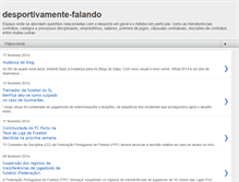 Tablet Screenshot of desportivamente-falando.blogspot.com