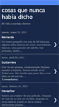 Mobile Screenshot of cosasquenuncahabiadicho.blogspot.com