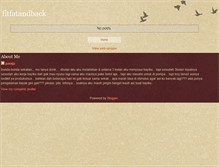Tablet Screenshot of fitfatandback.blogspot.com