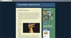 Desktop Screenshot of greyandred.blogspot.com