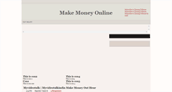 Desktop Screenshot of makemoneyonlineee.blogspot.com