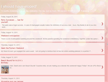 Tablet Screenshot of ishouldhaveeloped.blogspot.com
