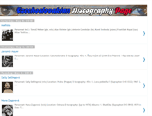Tablet Screenshot of discographypageczech.blogspot.com