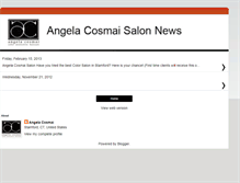 Tablet Screenshot of angelacosmai.blogspot.com