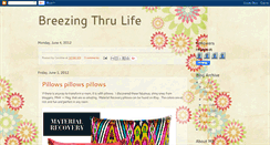 Desktop Screenshot of breezingthrumylife.blogspot.com