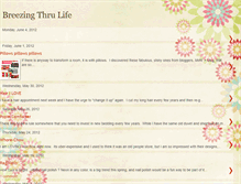 Tablet Screenshot of breezingthrumylife.blogspot.com