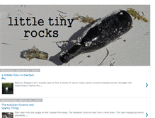 Tablet Screenshot of littletinyrocks.blogspot.com