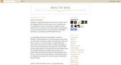 Desktop Screenshot of hogtodog.blogspot.com