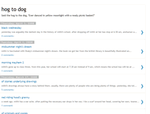 Tablet Screenshot of hogtodog.blogspot.com
