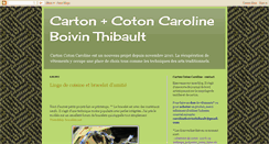 Desktop Screenshot of cartoncotoncaroline.blogspot.com