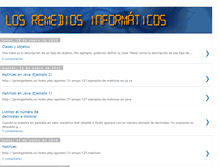 Tablet Screenshot of losremediosinformaticos.blogspot.com