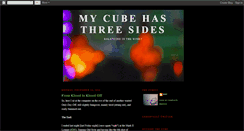 Desktop Screenshot of mycubehasthreesides.blogspot.com