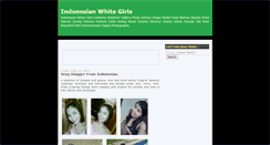Desktop Screenshot of cewekputih.blogspot.com