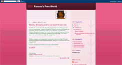 Desktop Screenshot of fanceefree.blogspot.com