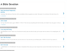 Tablet Screenshot of adevotion.blogspot.com