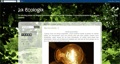 Desktop Screenshot of mbecologia.blogspot.com