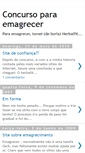 Mobile Screenshot of emagrecimentoeherbalfit.blogspot.com