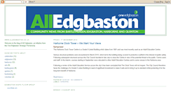 Desktop Screenshot of oneedgbaston.blogspot.com