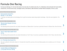 Tablet Screenshot of formulaonegrandsprix.blogspot.com