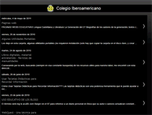 Tablet Screenshot of iberoeduca.blogspot.com