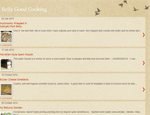 Tablet Screenshot of bellygoodcooking.blogspot.com