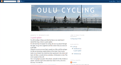 Desktop Screenshot of oulucycling.blogspot.com