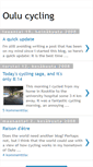 Mobile Screenshot of oulucycling.blogspot.com