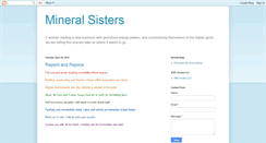 Desktop Screenshot of mineralsisters.blogspot.com