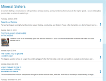 Tablet Screenshot of mineralsisters.blogspot.com