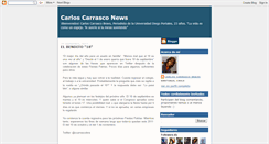 Desktop Screenshot of carlosreportero.blogspot.com