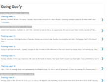 Tablet Screenshot of goinggoofy.blogspot.com