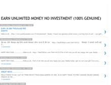 Tablet Screenshot of earn-unlimited-money.blogspot.com