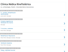 Tablet Screenshot of clinicamedicakinefisiatrica.blogspot.com