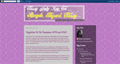 Desktop Screenshot of classyladykaycee.blogspot.com