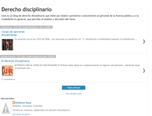Tablet Screenshot of edilbertorojasderechodisciplinario.blogspot.com