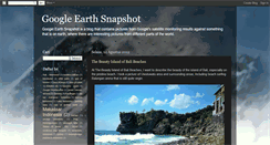 Desktop Screenshot of googleearthsnapshoot.blogspot.com