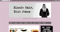 Desktop Screenshot of blondehairbluejeans.blogspot.com