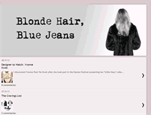 Tablet Screenshot of blondehairbluejeans.blogspot.com
