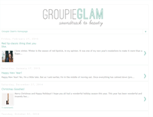 Tablet Screenshot of groupieglam.blogspot.com