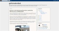 Desktop Screenshot of gehirnakrobat.blogspot.com