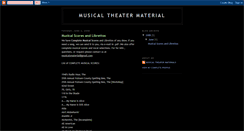 Desktop Screenshot of musicalsmaterial.blogspot.com