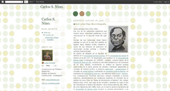 Desktop Screenshot of carlosnino.blogspot.com