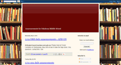 Desktop Screenshot of oskaloosamsannouncements.blogspot.com